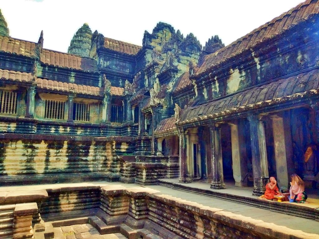 Monjes Angkor Wat Siem Reap